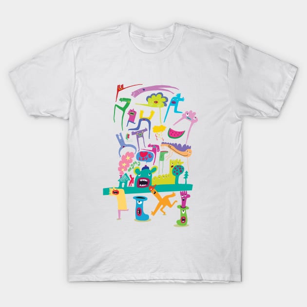 Doodle Art T-Shirt by now83